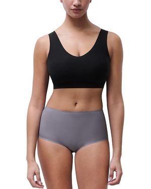 Chantelle Soft Stretch One-Size Seamless Briefs - Black