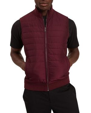 Ted Baker Pafavor Quilted Gilet - Red