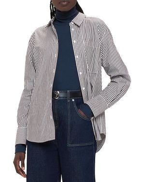 Whistles Relaxed Fit Shirt - Blue