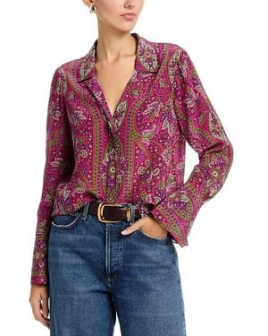 Kobi Halperin Sawyer Blouse - Red