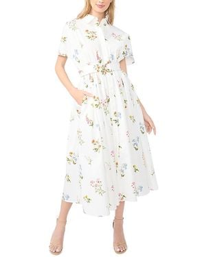 Ted Baker Riley Drop Shoulder Belted Maxi Dress - White