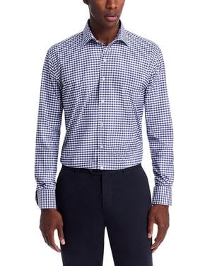 Peter Millar Fairbanks Performance Twill Button Down Shirt - Blue