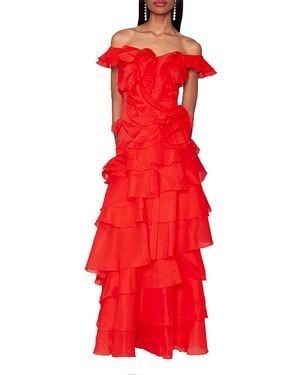 Shani Tiered Ruffle Gown