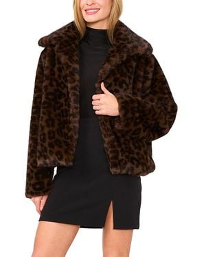 Ted Baker Aryanal Cropped Faux Fur Coat - Black
