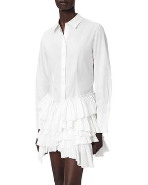 AllSaints Kristi Shirt Dress - White