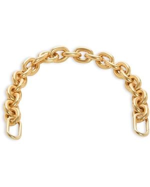 Clare V. Shortie Chain Strap - Metallic