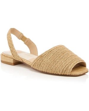Dolce Vita Marzy Slingback Sandals - Natural
