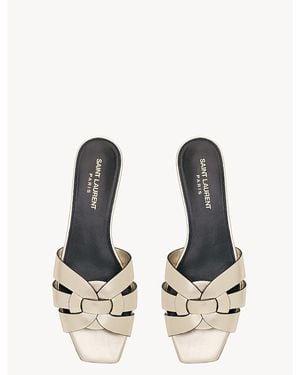 Saint Laurent Tribute Mules - Multicolor