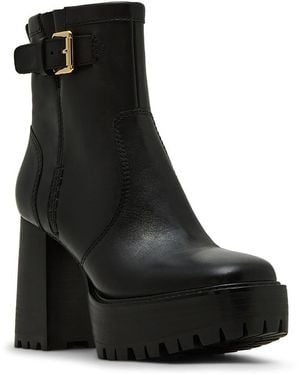 Steve Madden Summit Platform Boots - Black