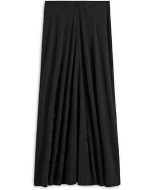 TOTEME Flared Jersey Skirt - Black
