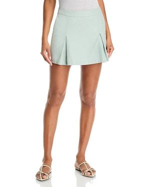 AYA MUSE Xala Pleated Mini Skirt - Blue