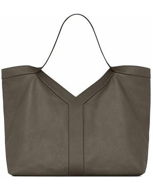 Saint Laurent Y Large Tote - Gray