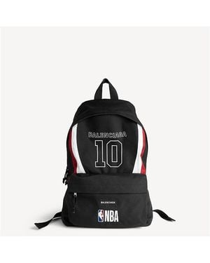 Balenciaga Nba Collaboration Explorer Backpack - Black