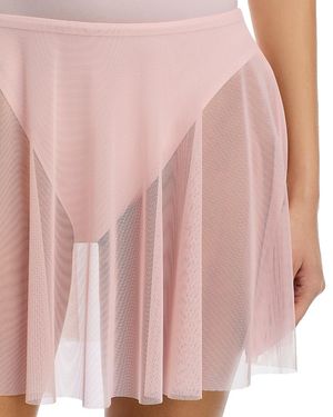 Norma Kamali Flared Mini Skirt Swim Cover-Up - Pink