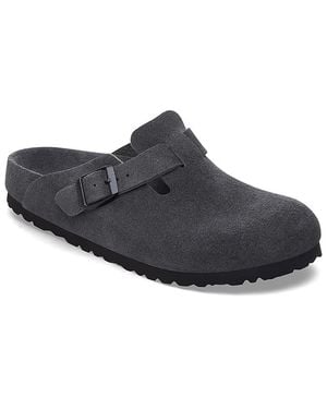 Birkenstock Boston Exquisite Clog Flats - Black