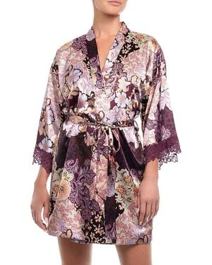 In Bloom Anna Wrap Robe - Multicolour