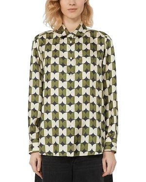 Weekend by Maxmara Rive Silk Shirt - Green
