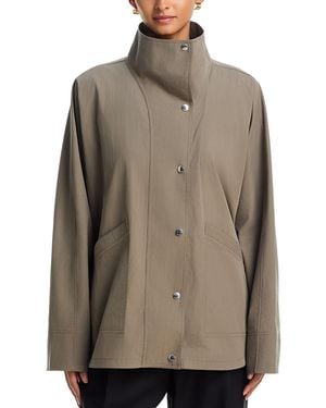 TOTEME Summer Parachute Jacket - Brown