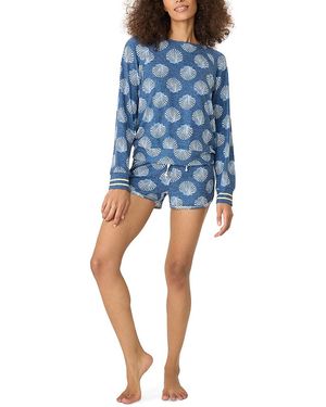 Pj Salvage Maritime Lounge Pajama Set - Blue
