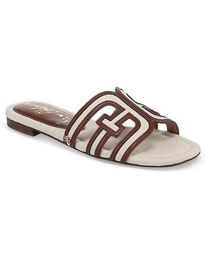 Sam Edelman Bay Multi Slide Sandals - Brown
