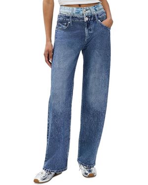 Rag & Bone Miramar Combo Terry Logan Jeans - Blue