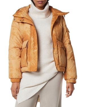 Marc New York Andrew Cheyenne Stone Wash Hooded Puffer Coat - Multicolor