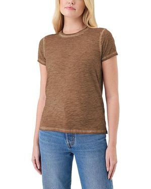 Goldie Lewinter Vintage-Like Wash Boy Tee - Blue