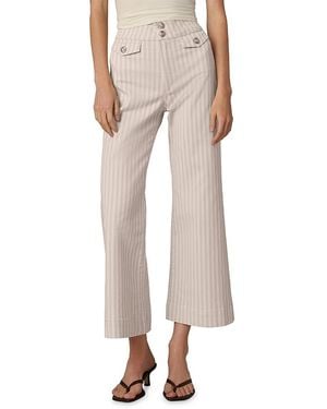 Joe's Jeans The Ellia Ankle Wide Leg Jeans - Natural