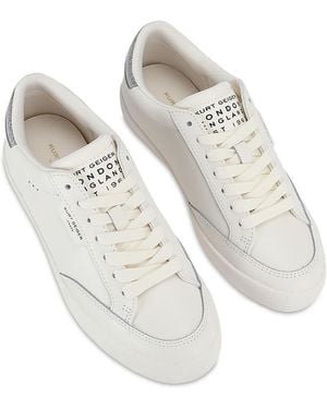 Kurt Geiger London Leather Sneakers - White