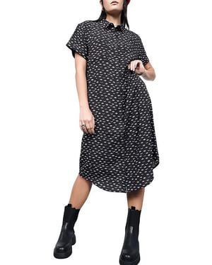 WILDFANG The Empower Shirt Dress - Blue