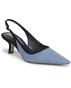 Sam Edelman Bianka Suede Slingback Pumps - Blue