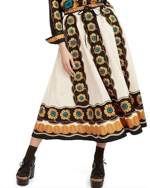 La DoubleJ Drawstring Skirt - Natural
