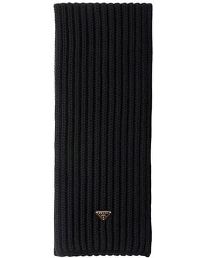 Prada Wool Scarf - Black