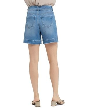 NYDJ Berkyn Relaxed Denim Shorts - Blue