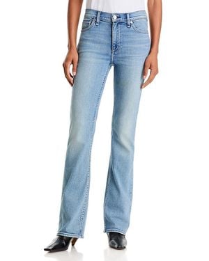 Rag & Bone Peyton High Rise Bootcut Jeans - Blue