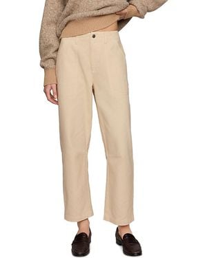 Z Supply Colman Cotton Bowed Utility Pants - Natural