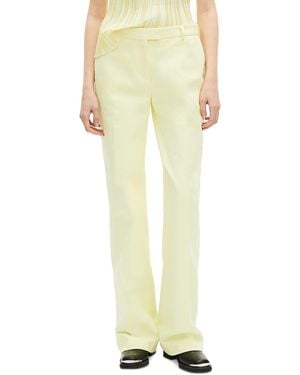 The Kooples Tab Waist Pants - Yellow