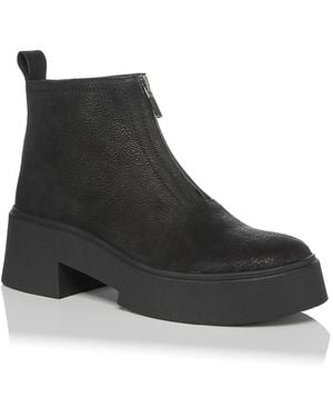 Eileen Fisher Orion Nubuck Boots - Black
