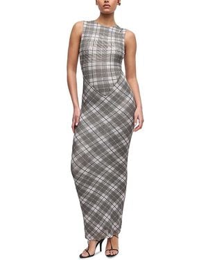 Ronny Kobo Krisa Maxi Dress - Gray