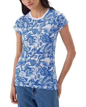 Goldie Lewinter Paradise Ringer Tee - Blue