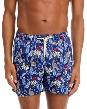 Peninsula 5.5 Drawstring Swim Shorts - Blue