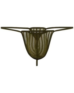 Hom Woh Personal Allure G-String - Green