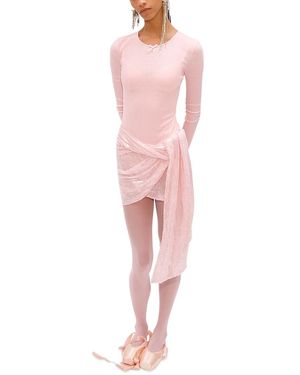 Area Ballerina Sequin Mini Dress - Pink