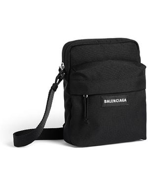 Balenciaga Explorer Crossbody Pouch - Black