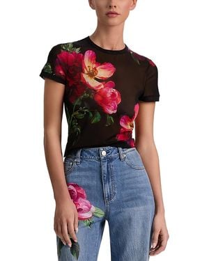 Alice + Olivia Tess Tee - Red