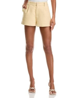 Aqua Tweed Shorts - Natural