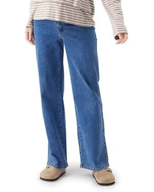 Ripe Maternity Kyle Wide Leg Jean - Blue