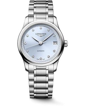 Longines Master Watch, 34Mm - Metallic