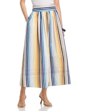 Toccin Gwyneth Midi Skirt - Blue