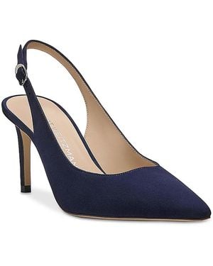 Stuart Weitzman Stuart Power Slingback Pumps - Blue
